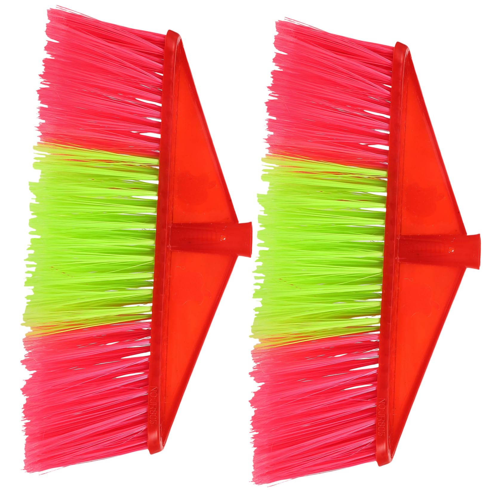 KOMBIUDA Refill Broom Heads for Home Cleaning Plastic Sweeper Head Replacement for Household Use Random Color