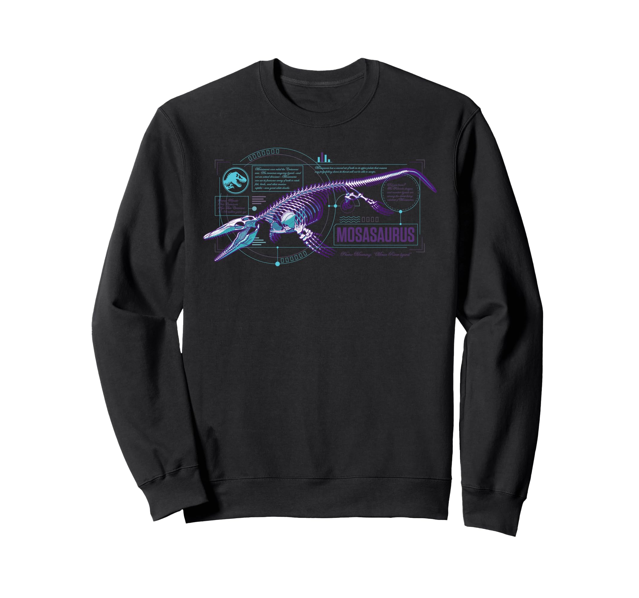 Mosasaurus Sweatshirt Jurassic World confortable anti-froid