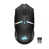 Corsair NIGHTSABRE RGB WIRELESS Mouse da Gioco per FPS, MOBA