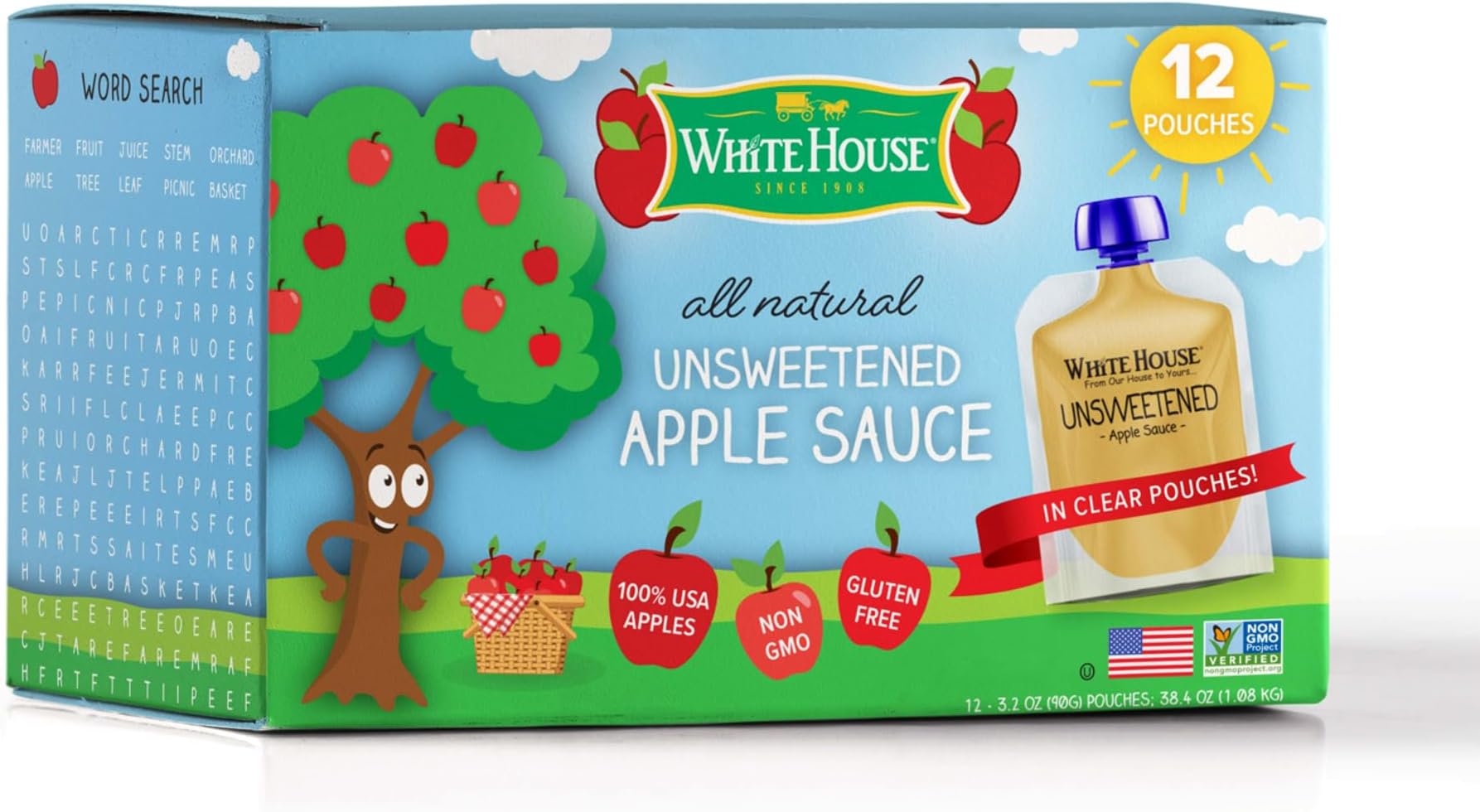 Kirkland Signature Organic Fruit & Vegetable Pouches, 3.2