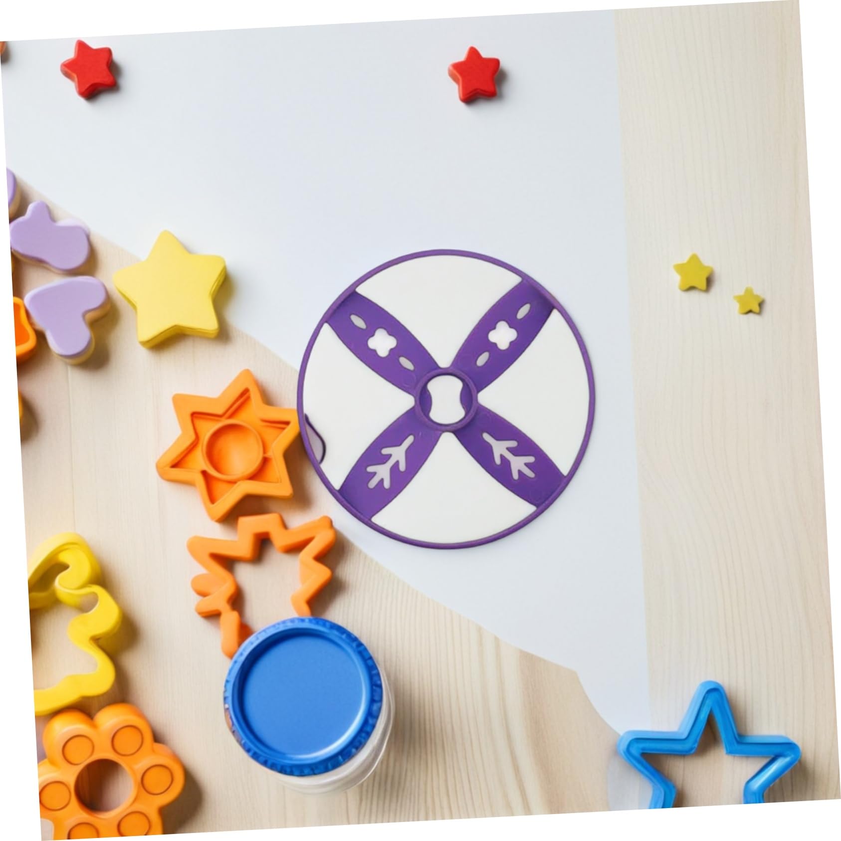 ERINGOGO 40Er Set Bunte Flugscheiben Ersatzteile Kompatibel Mit Hand- Und Fußbetriebenen Flugspielzeugen Outdoor Für Kinder Und Erwachsene Familienaktivitäten