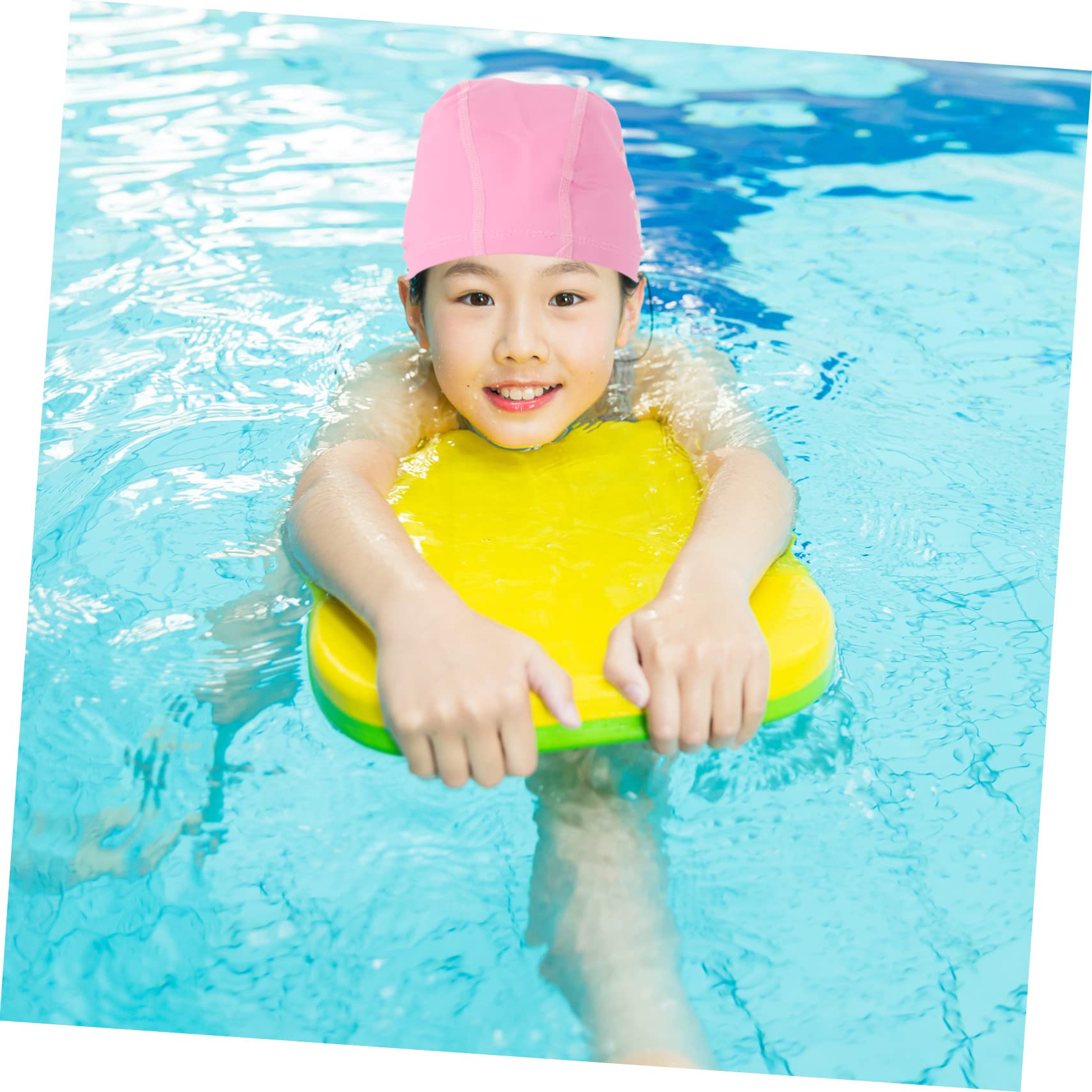 Yardwe Cuffia Da Nuoto Per Bambini 6 Ai 14 Anni 5 Pezzi - Cuffia Protettiva Per Con Design Antiscivolo Per Donne E Ragazzi