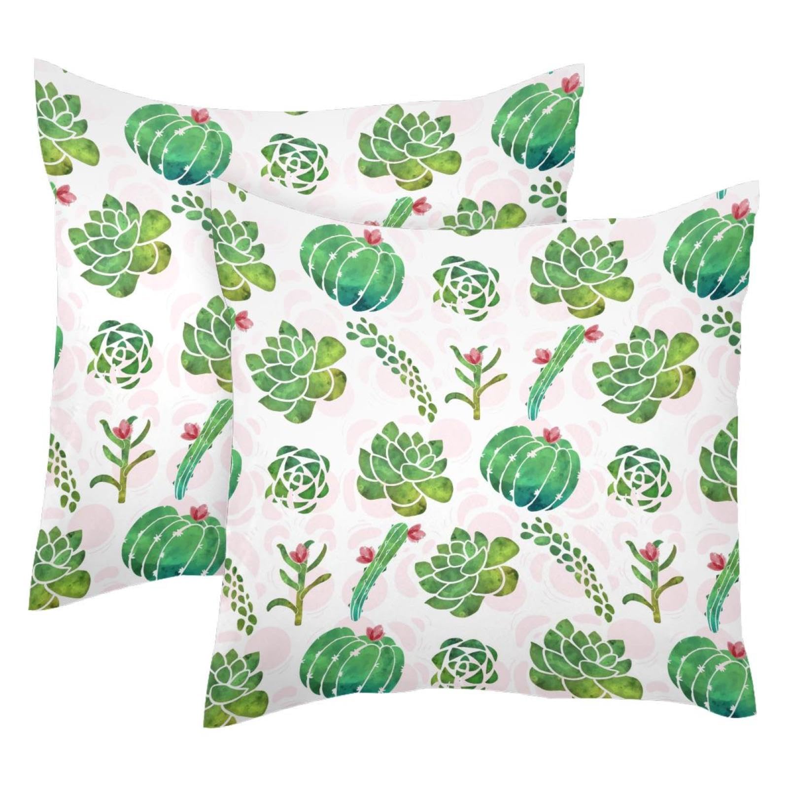 Housse de coussin velours 50x50 motif citrouille succulente pour embellir votre canape de salon