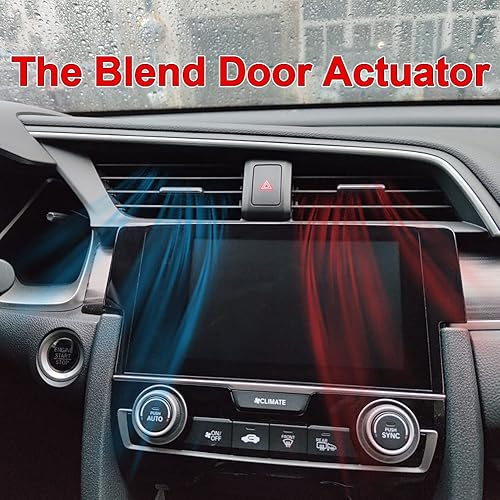 Miniatura 7 de Reemplazo de actuador de puerta de mezcla HVAC AC para 604-906 87106-07120 compatible con Toyota Camry Highlander Sienna Avalon 2010-2018 Lexus