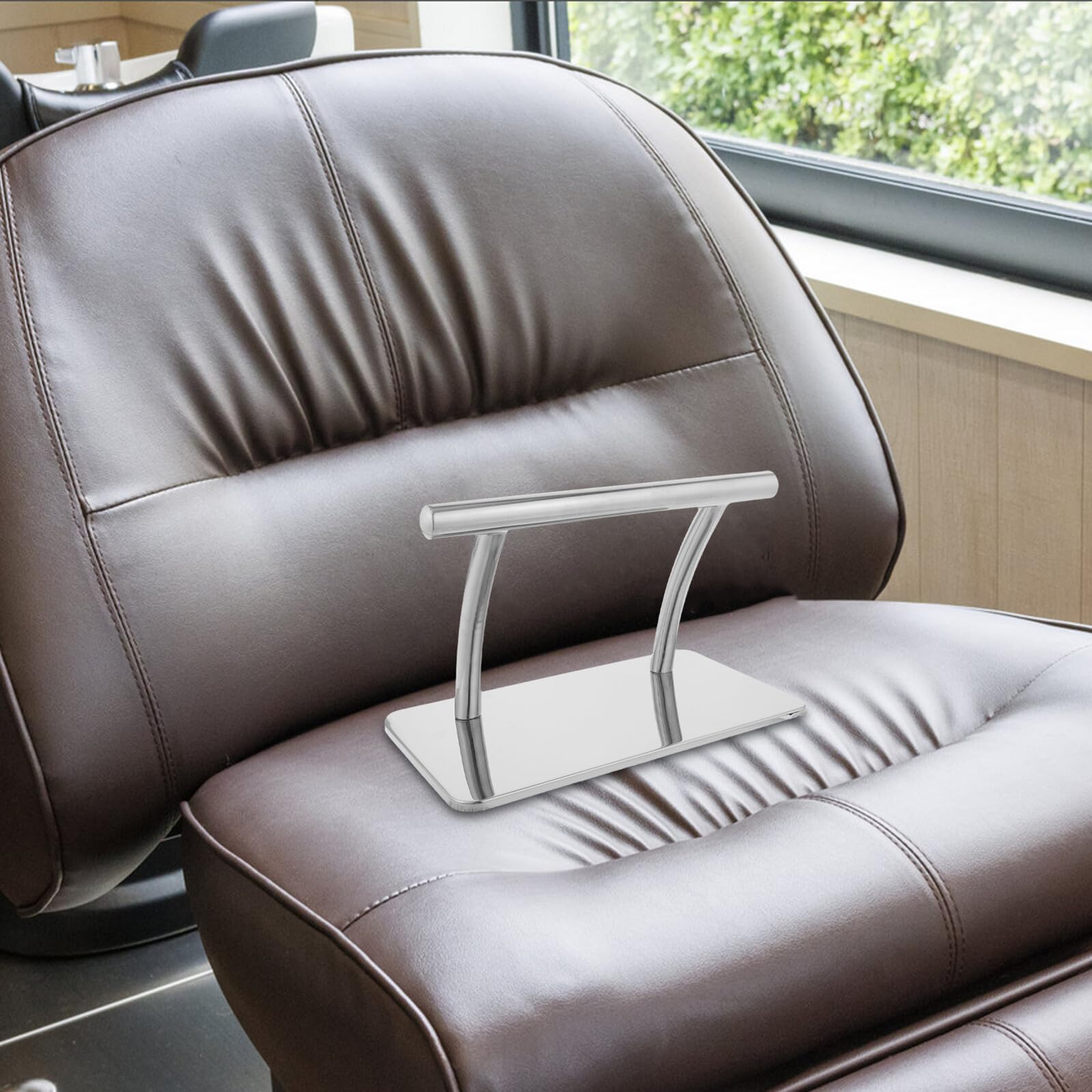 Toyvian Poggiapiedi in Metallo per Poltrona da Pedale Robusto, Accessorio Resistente per Sedia da Salone e Spa, Ricambio Ergonomico per Centri Estetici e Parrucchieri