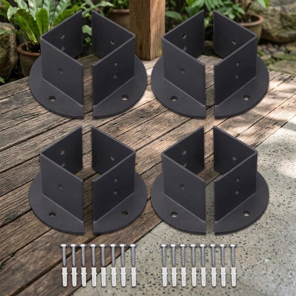 Wobble-Free Deck Staffa regolabile per 2x2 per legno 4x4 senza oscillazioni