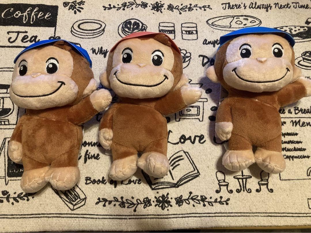 Amazon.co.jp: ともとも様 おさるのジョージ3点セット : おもちゃ 