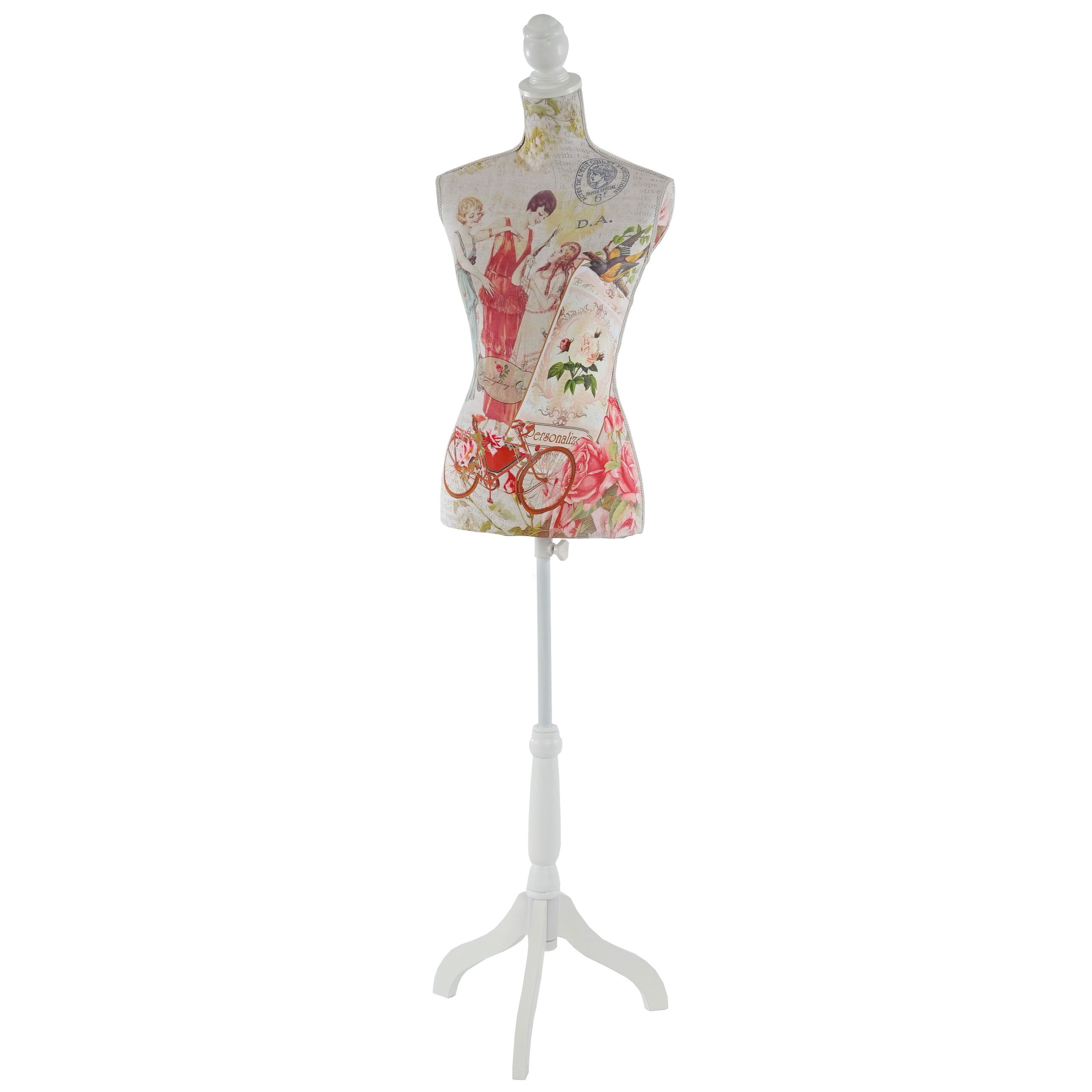 Schneiderpuppe T222, Schaufensterpuppe Torso weiblich, Fiberglas - Frauen