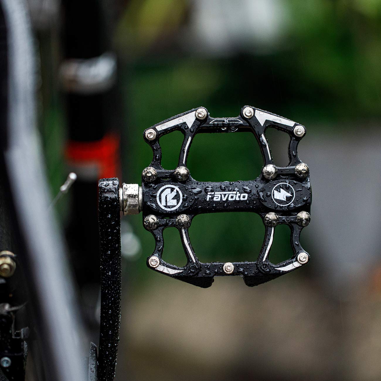 JOYSTICK フラットペダル GORIX 自転車 ペダル フラットペダル オイルスリック ロード