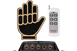 Car Finger Lights with Remote