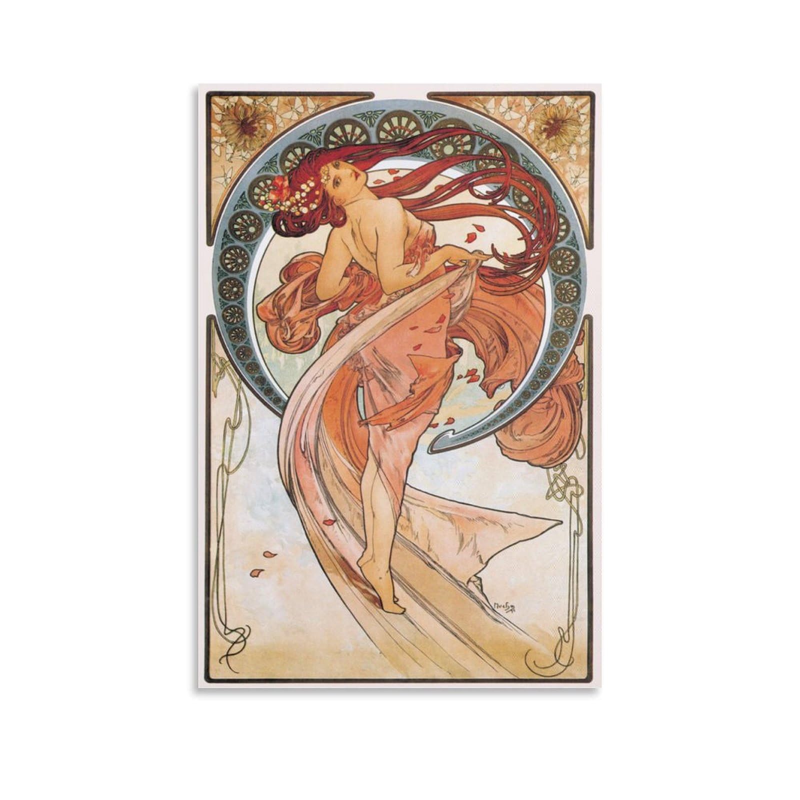 絵画 アルフォンス ミュシャ「舞踏」