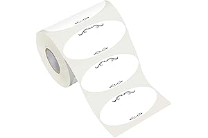 500 Removable Freezer Pantry Canning Labels Set