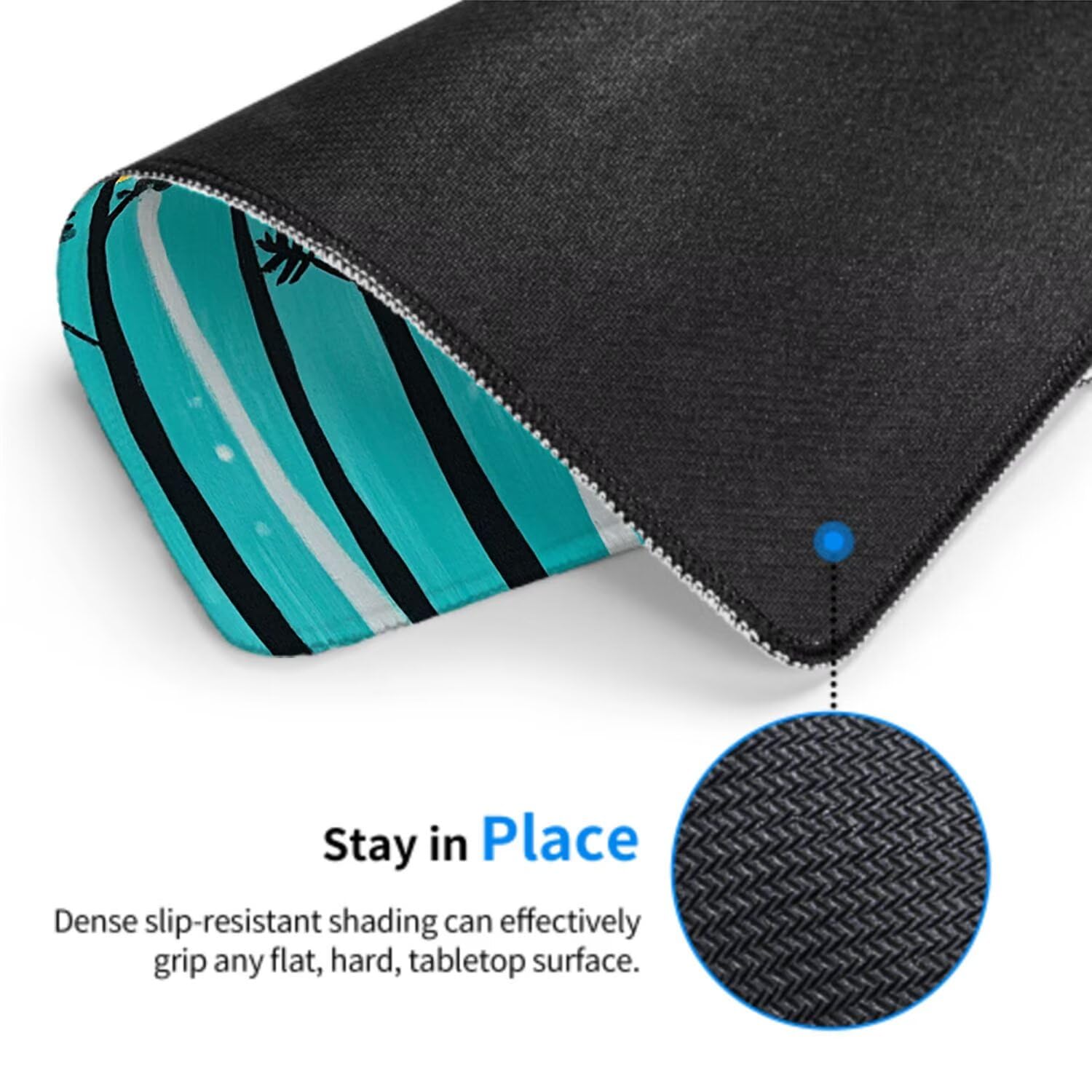 Abstrakcyjna podkładka pod mysz pod mysz pod mysz do gier XXL 1400 x 600 x 3 mm podkładka pod mysz gumowa duża podkładka pod mysz dla graczy akcesoria wodoodporne PC, do klawiatury laptopa w-8340
