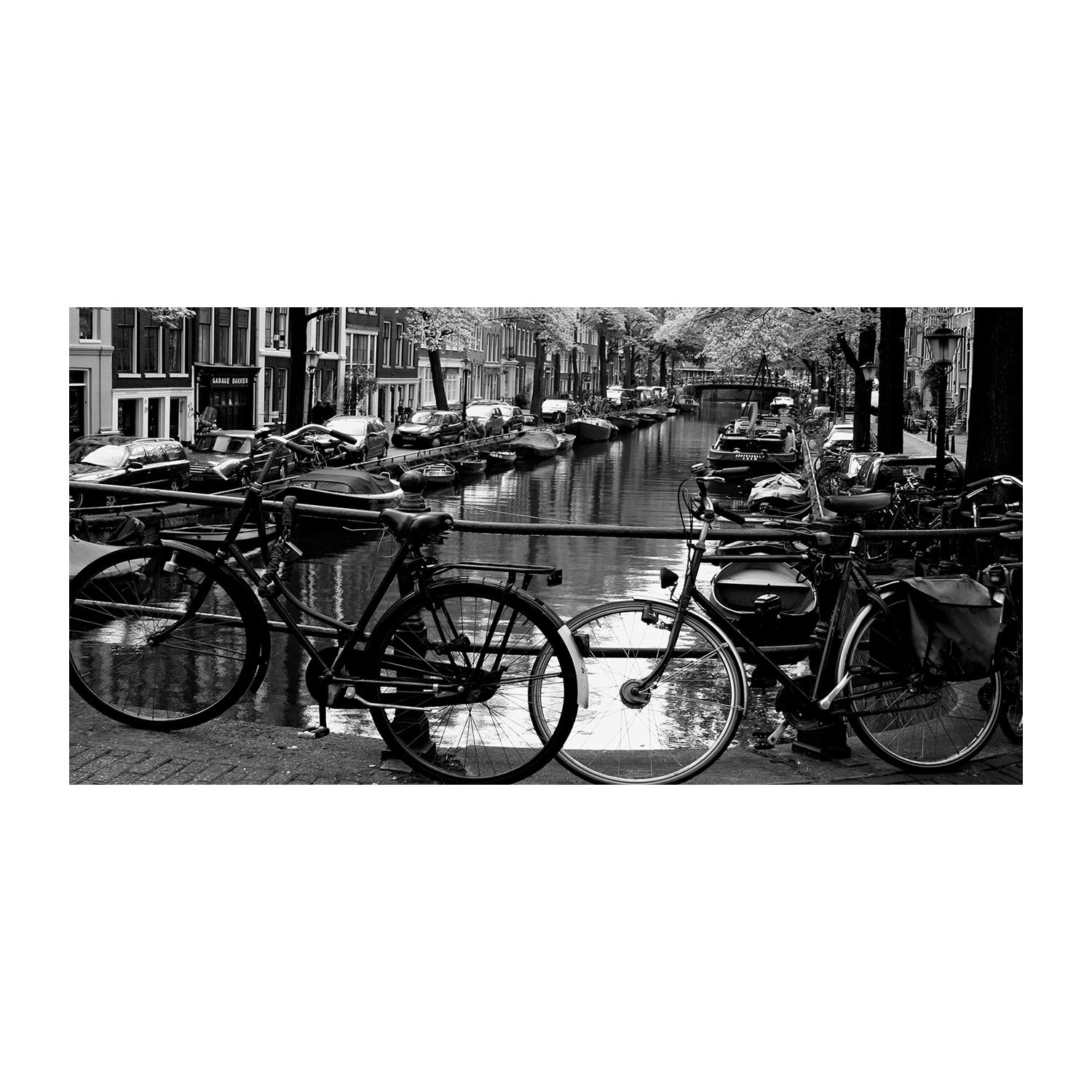 Déco murale de luxe Tulup en plexiglas 120x60 cm au design raffiné d'Amsterdam