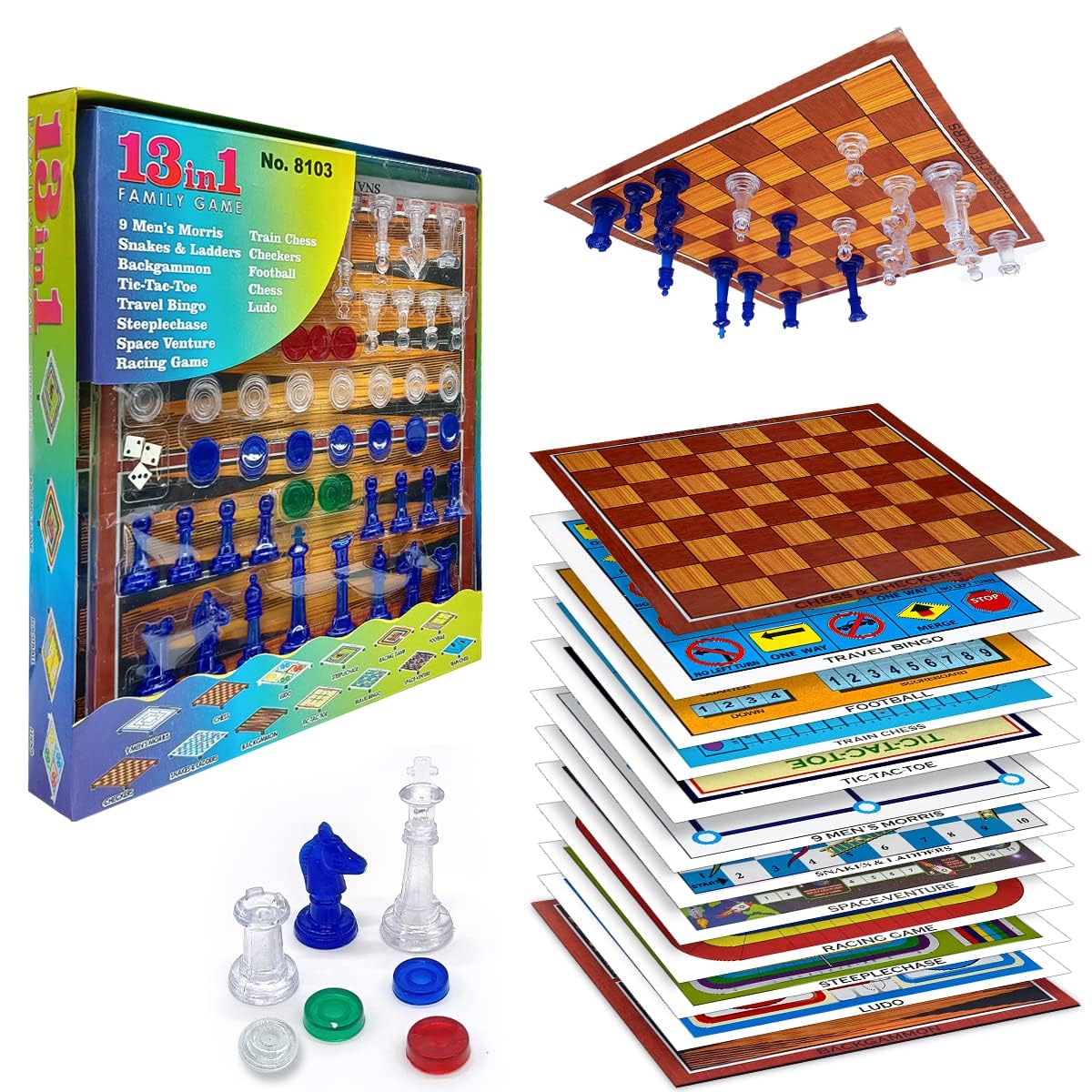 See full amazon price history chart for TROVEXX 13 in 1 Family Magnetic Board Games (Chess, Snakes-Ladders, Backgammon, Ludo, Tic-Tac-Toe, Checkers, Travel Bingo, Space Venture, Steeplechase) for Family Game TROVEXX 13 in 1 Family Magnetic Board Games (Chess, Snakes-Ladders, Backgammon, Ludo, Tic-Tac-Toe, Checkers, Travel Bingo, Space Venture, Steeplechase) for Family Game (B0DF2ZTGCP) Amazon Price History, Amazon Price Tracker