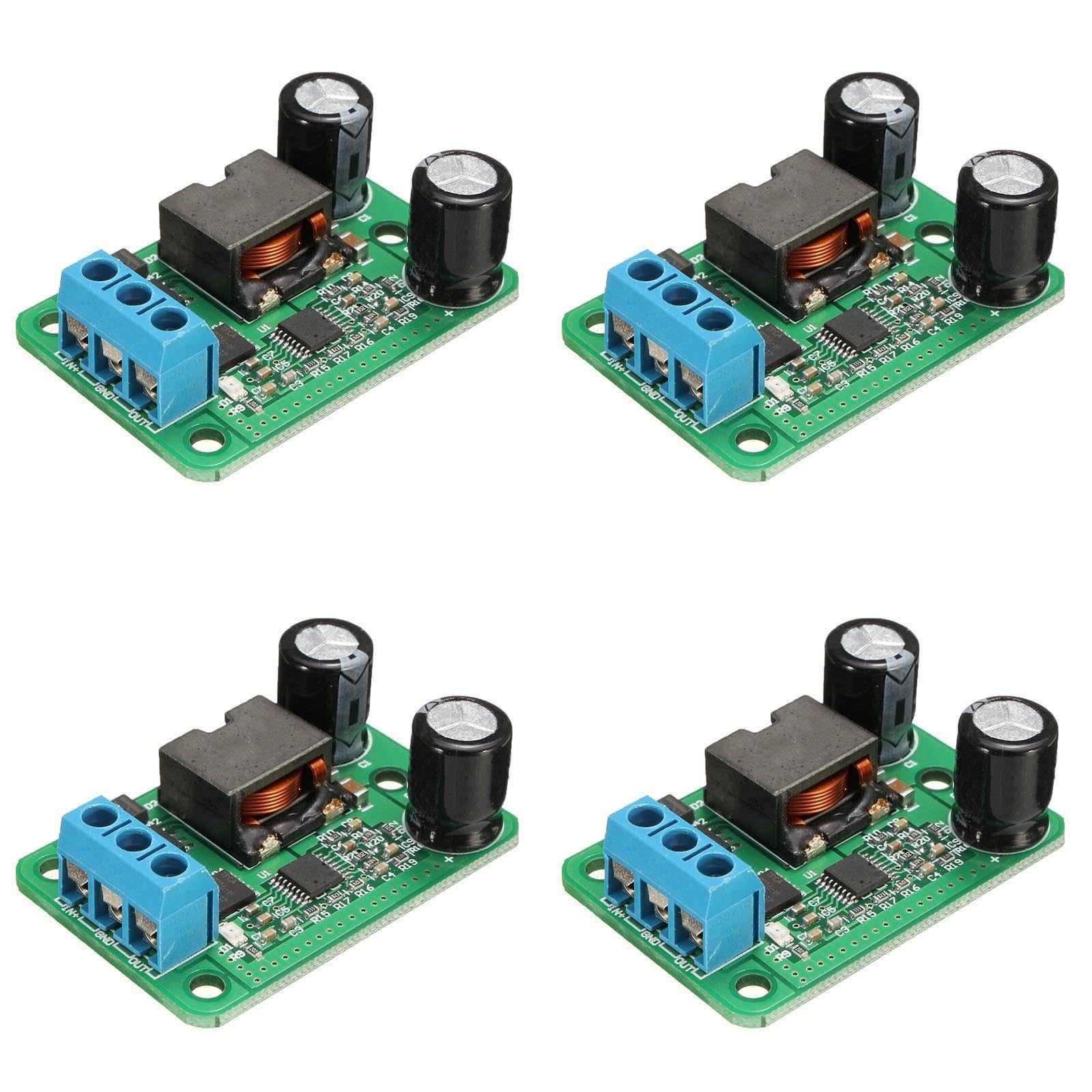 (4 pc) FlyRobo DC-DC Step Down Buck Converter Power Supply Module 24V 12V 9V to 5V 5A 25W-image-10
