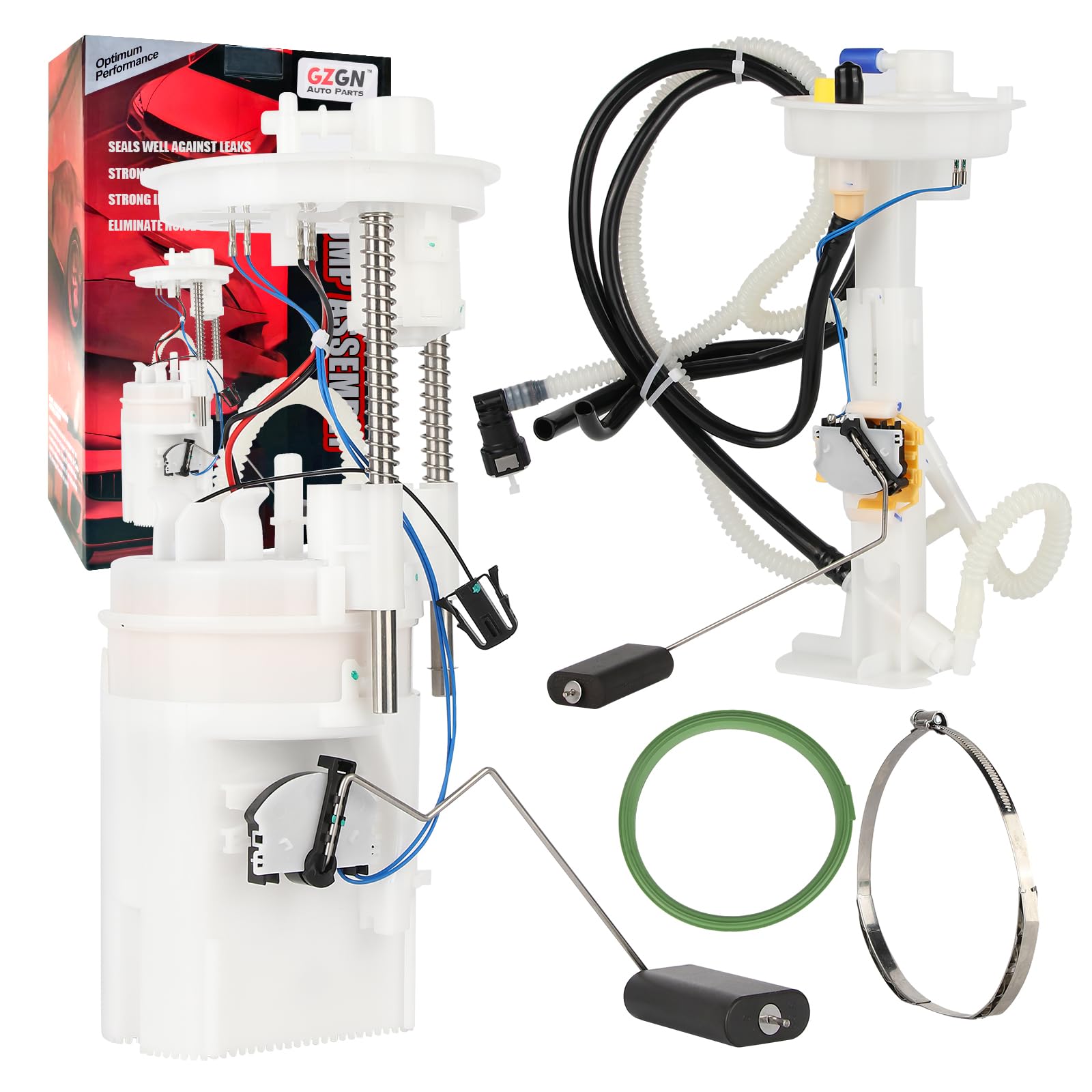GZGN Electric Fuel Pump Module Assembly with Sending Unit Compatible with BMW E70 Series X5 2007 2008 2009 2010 L6 3.0L Gas, OE# 16117195463, E8814M,