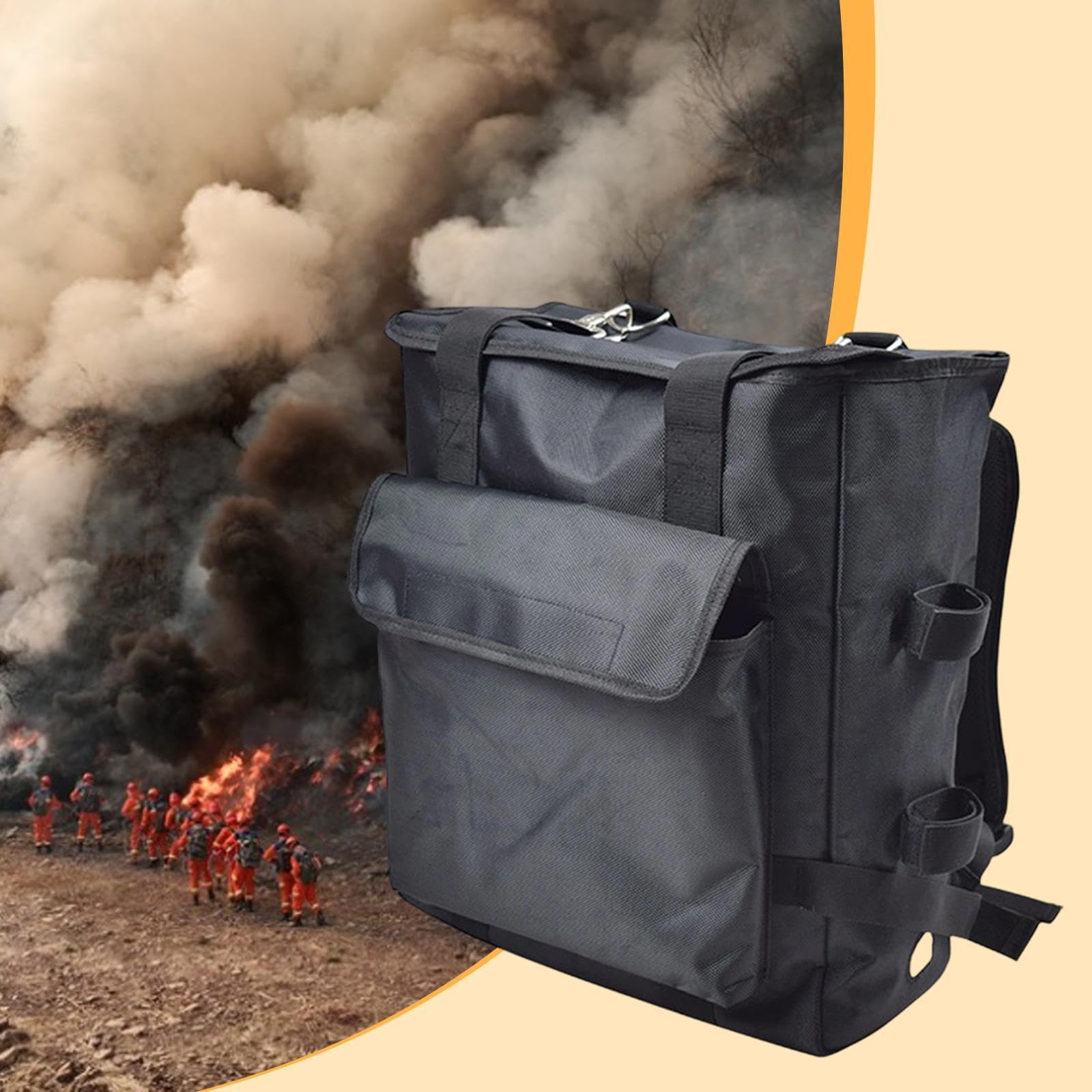 Zaino Idratazione, 42x16x37cm (16.5x6.3x14.6in), Tessuto Oxford, Spallacci Regolabili, per Corsa e Sport