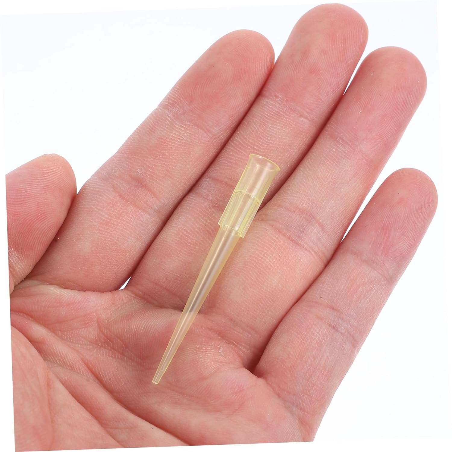 VOSAREA 1000Pcs Pipette Tips Liquid Pipettor Tips for Laboratory Research Plastic Material Easy to Observe Liquids Suitable for Precise Liquid