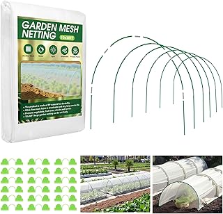 Garden Garden Netting Kit with Hoops