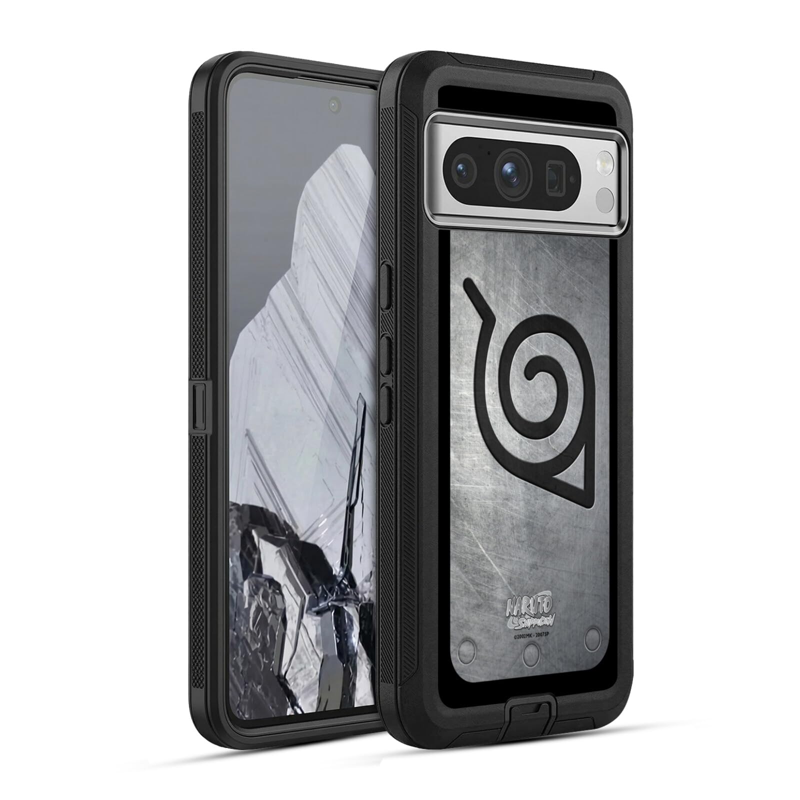 Head Case Designs sous Licence Officielle Naruto Shippuden Bandeau d'Konoha Iconique Étui Antichoc Ultra-Blindé Compatible avec Google Pixel 8 Pro
