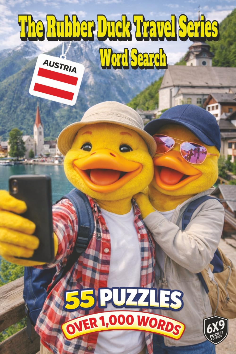 The Rubber Duck Travel Series Word Search: Austria: Scale the Alps and stroll through Imperial Vienna. From Mozart’s melodies to fine pastries, Explore the beauty of Austria in over 1,000 words