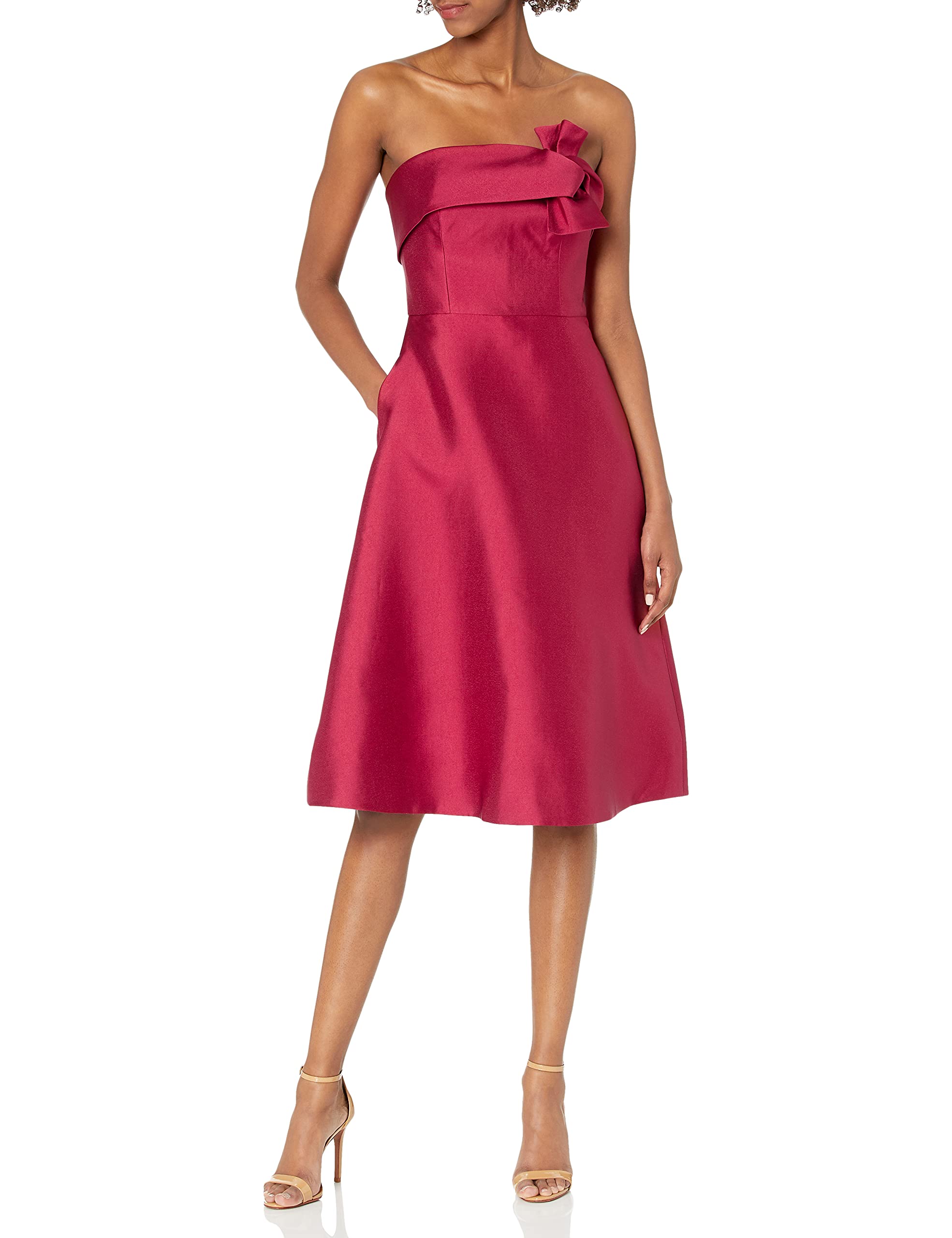 Erin FetherstonERIN erin fetherston Women's Katie Silky Twill Bow Dress