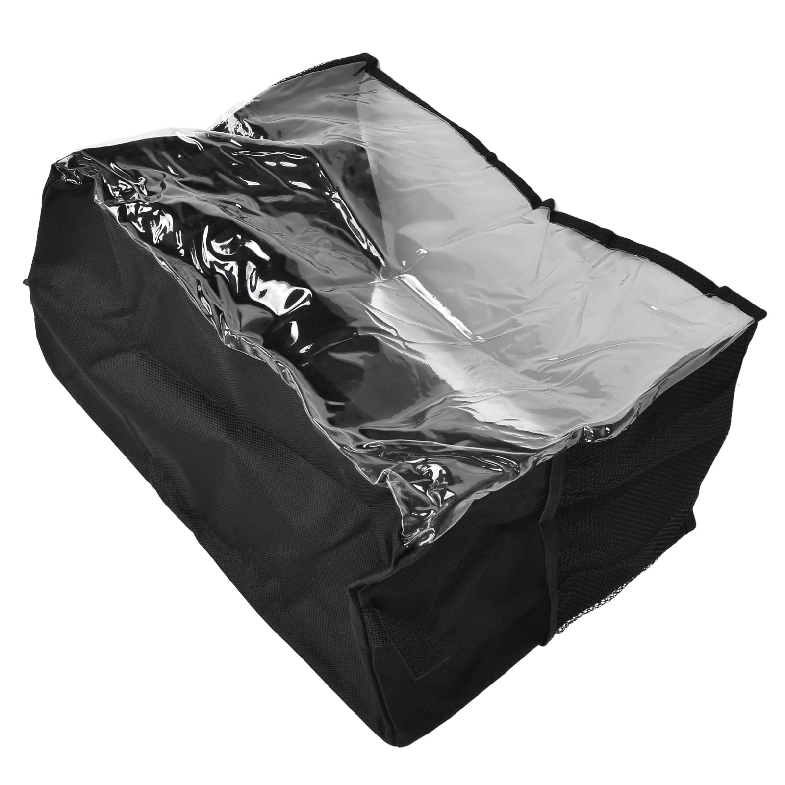 Set of 2 Sewing Machine Storage Bag, Durable 600D Oxford Cloth Transparent PVC Sewing Machine Cover for Cloth Shop for Home