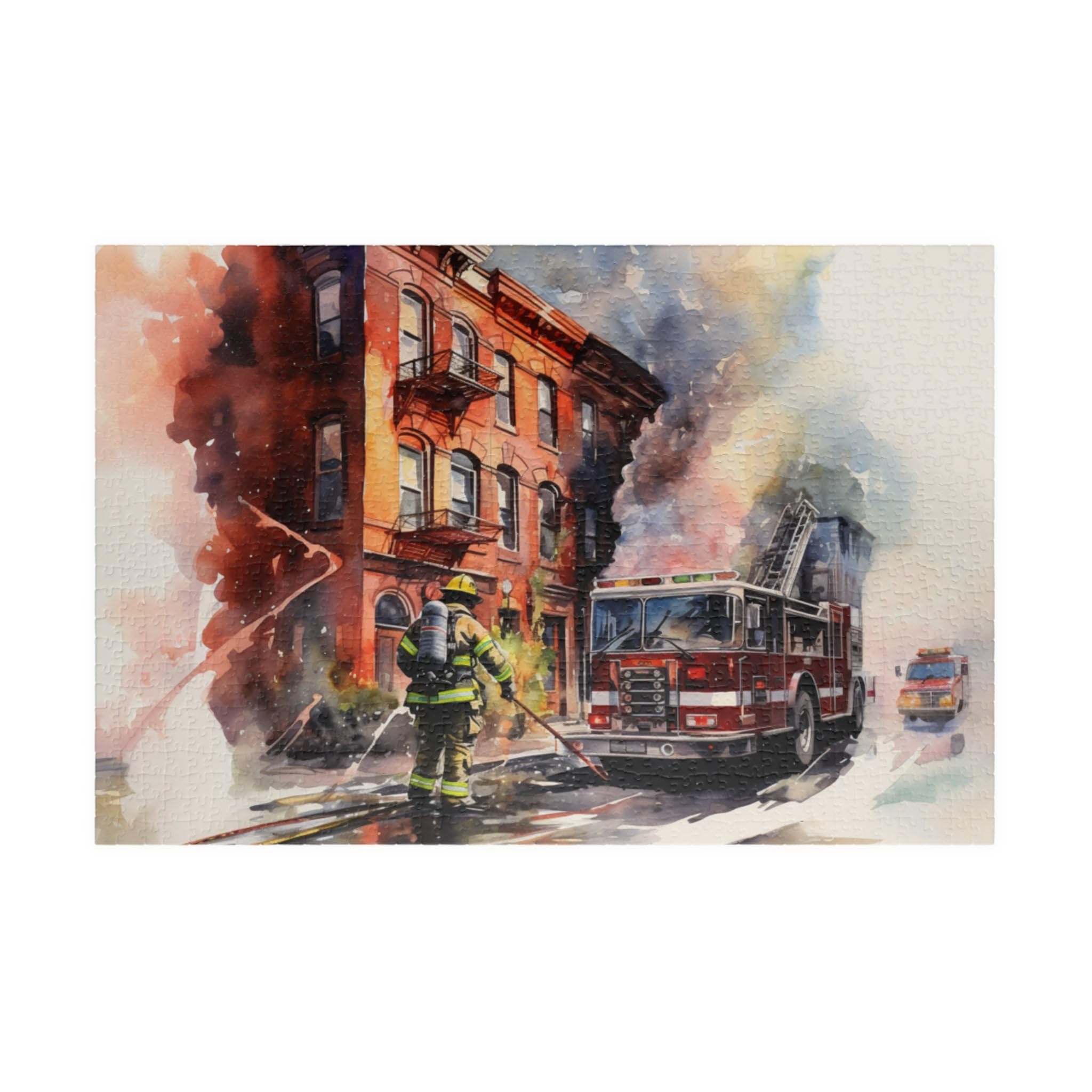 Puzzle Camion De Bomberos 3d Rompecabezas Educa Niños - Atrix