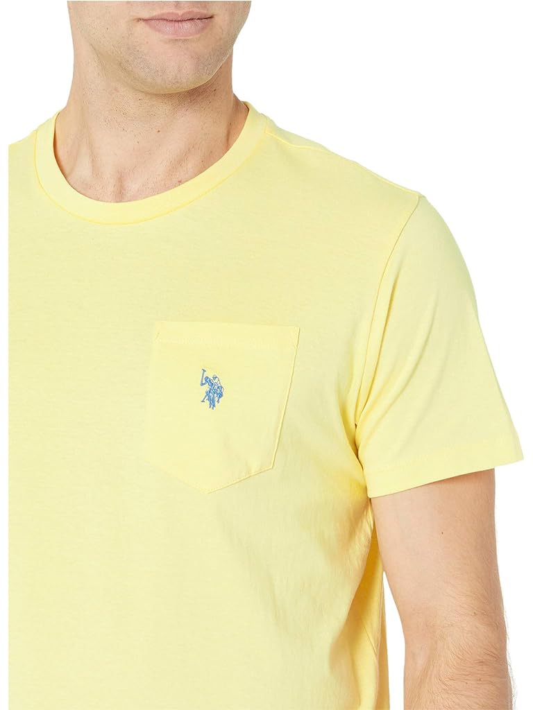 U.S. POLO ASSN. Solid Crew Neck Pocket T-Shirt