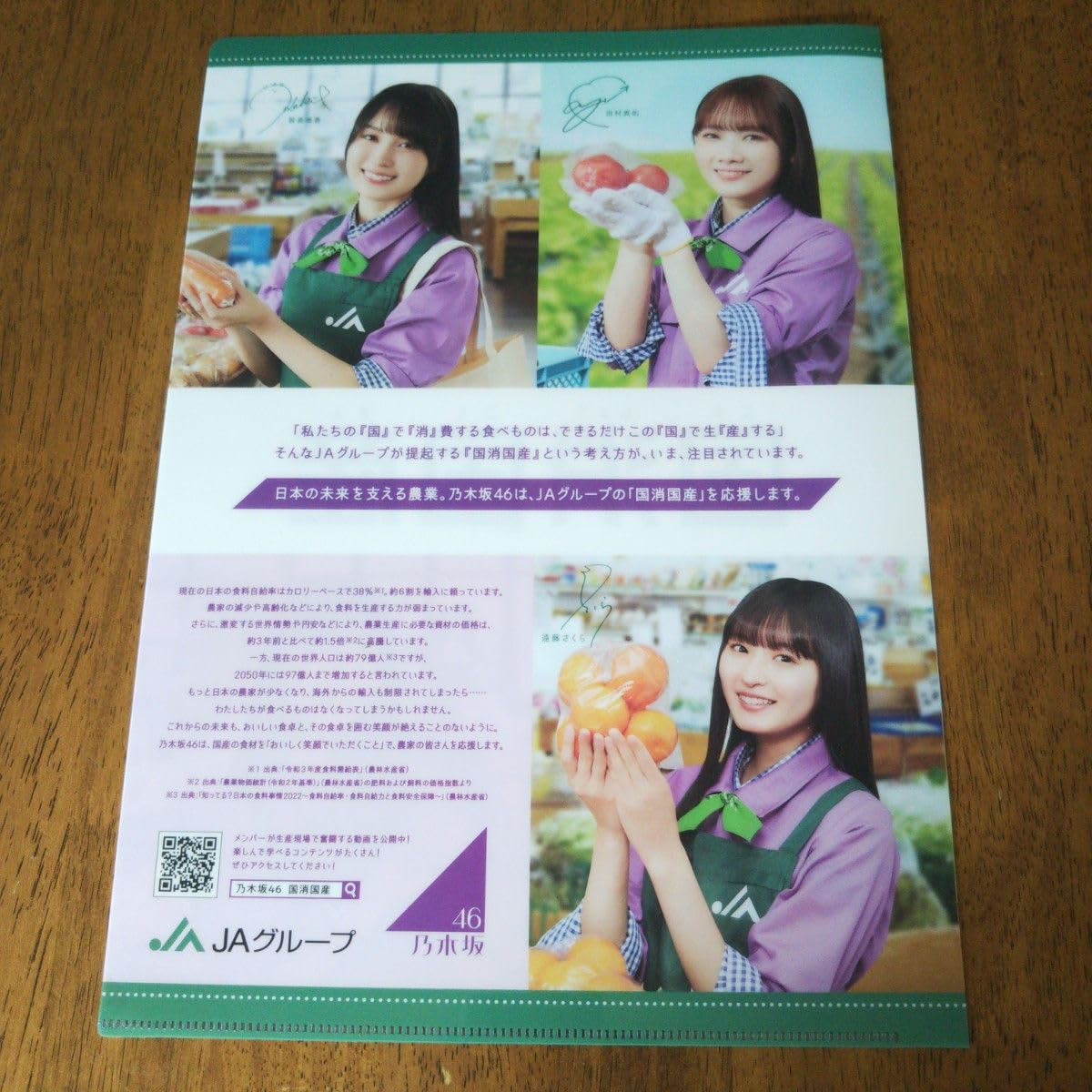 Amazon.co.jp: JA 農協 乃木坂46 クリアファイル : おもちゃ