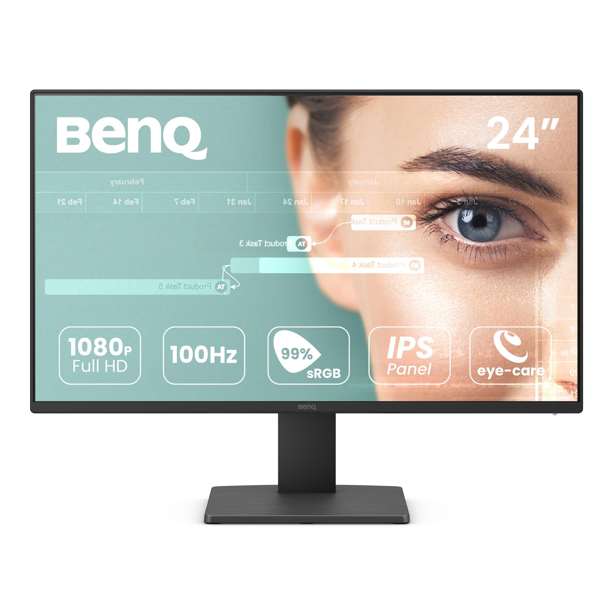 Amazon.co.jp: BenQ GW2491 24インチ IPS FHD 1080p 100Hz ホーム