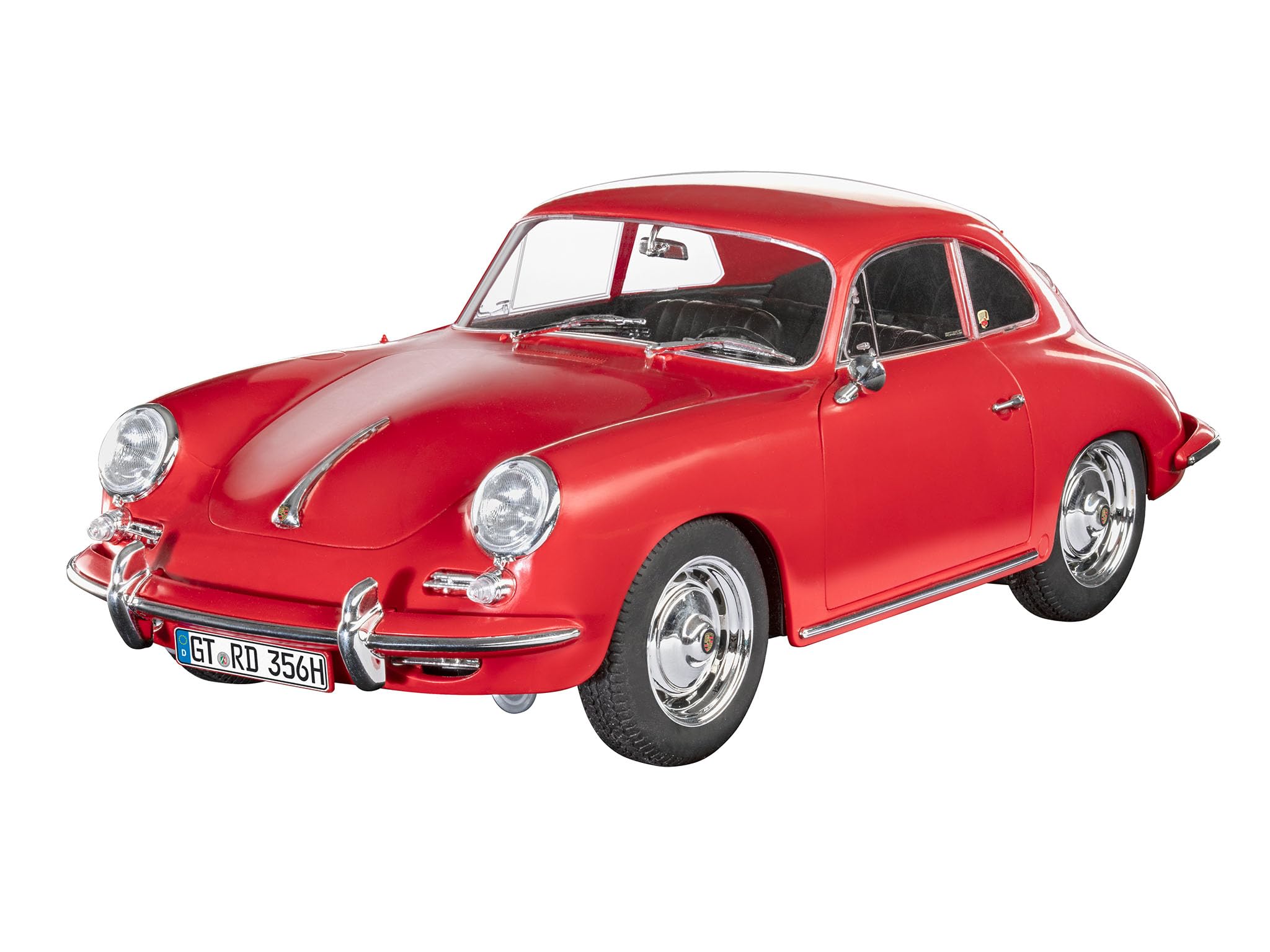 Revell Modellbausatz Porsche 356 Coupé I Maßstab 1:16 I Detailgetreue Nachbildung I Für Modellbauer und Autoliebhaber