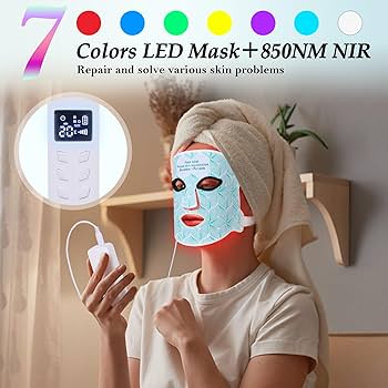 Amazon.com : biuufish Red Light Therapy for Face, 7＋1