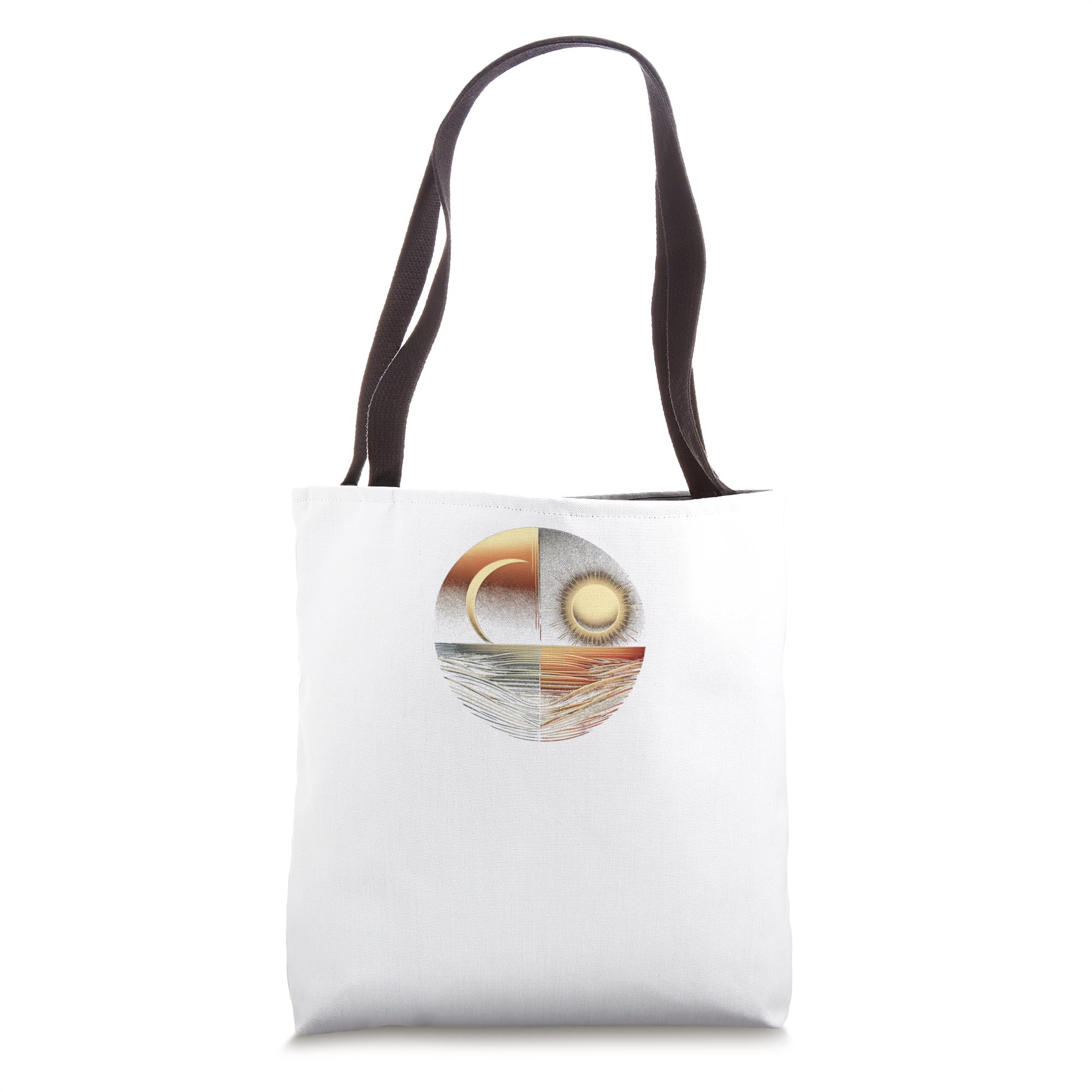 Day Meets Night Tote Bag