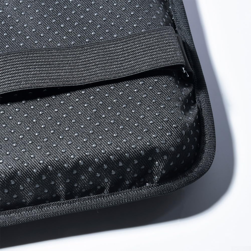 Cuscino per sella moto in gel ad alte prestazioni, progettato con struttura a nido d'ape per traspirabilità e comfort