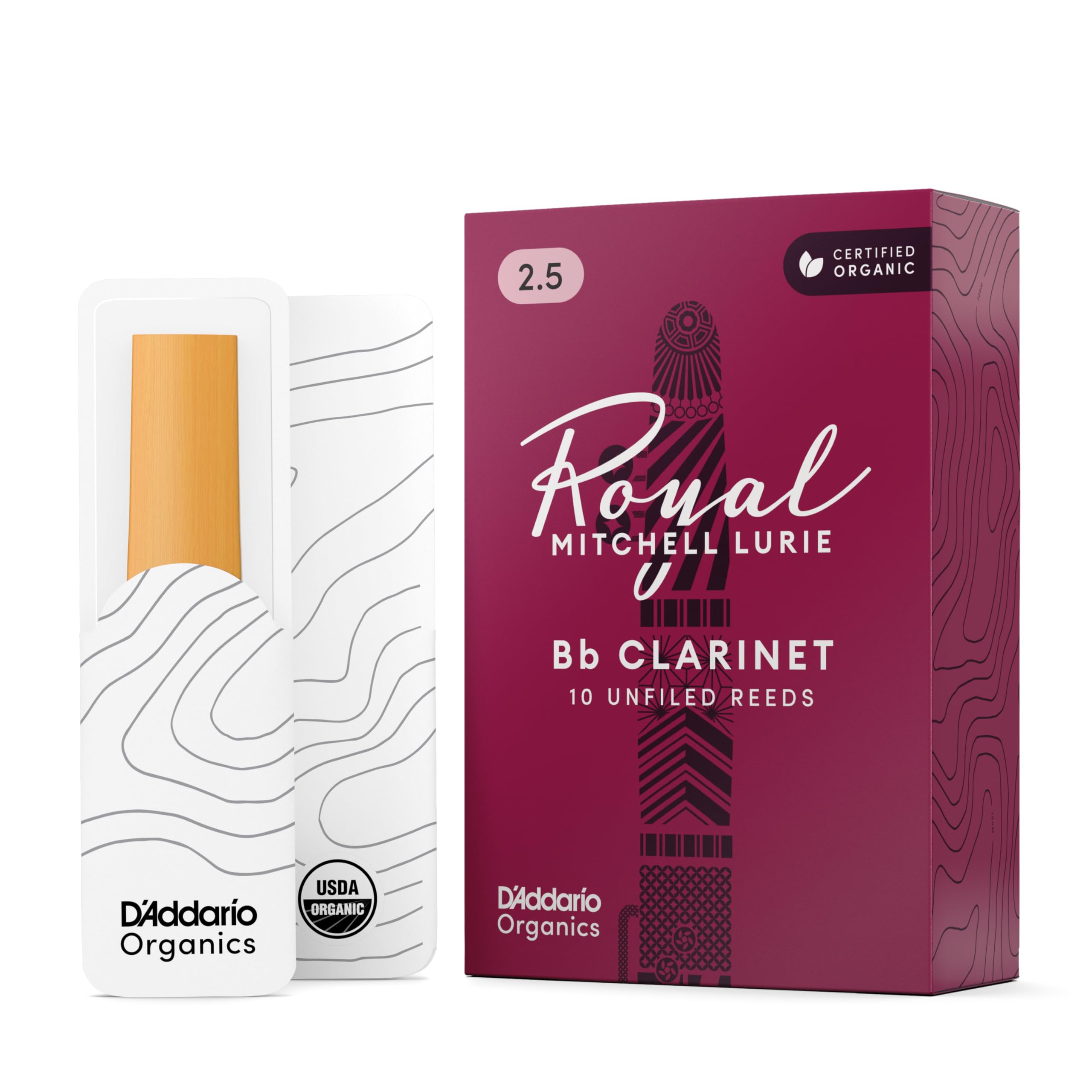 Amazon.com: D'Addario Royal | Mitchell Lurie Organic Bb Clarinet