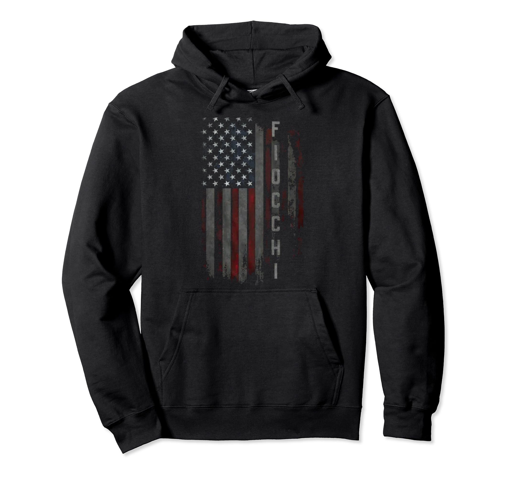 Fiocchi Family American Flag Pullover Hoodie