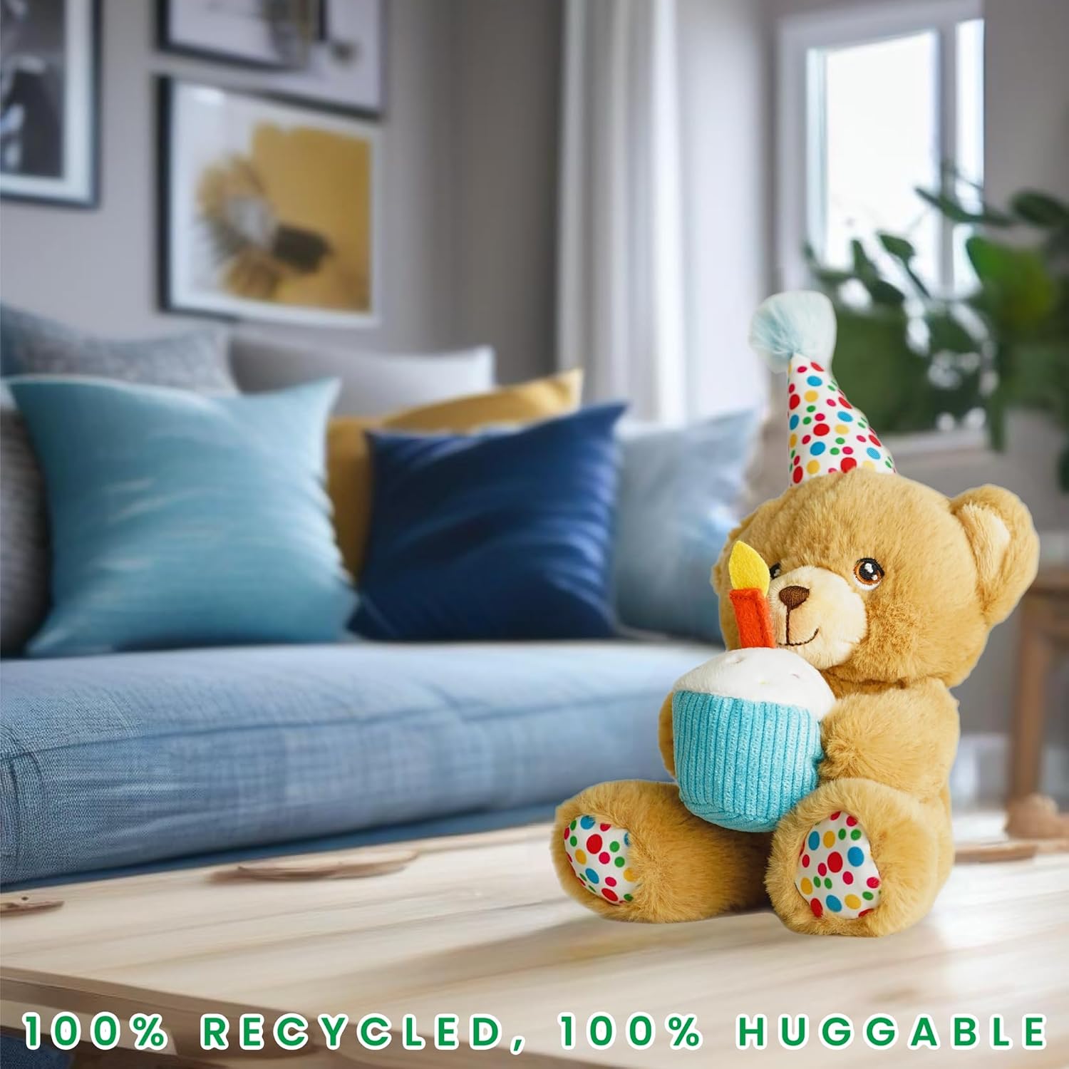 Eco Plush Special Occasions, 100% Recycled - Happy Birthday