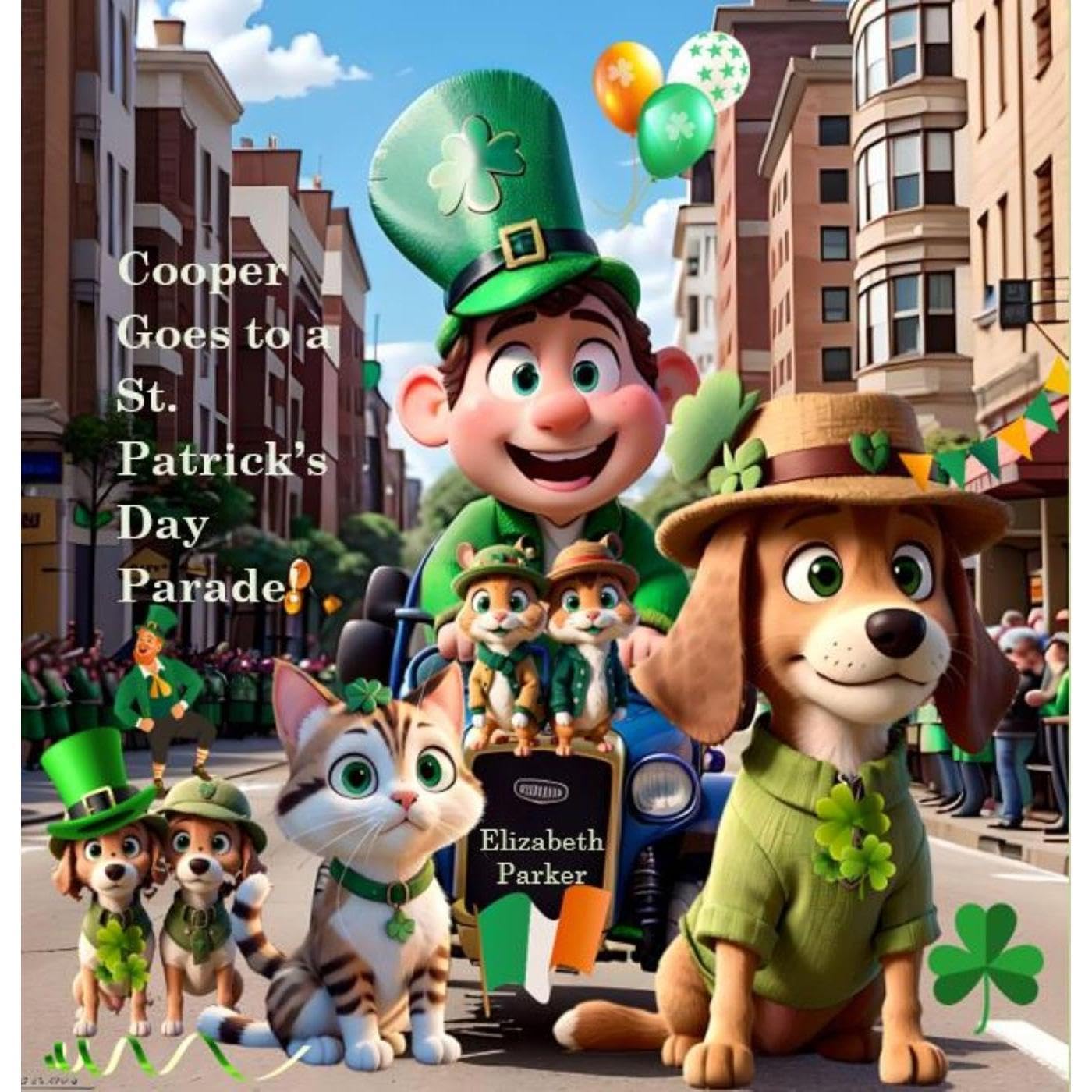 Cooper Goes to a St. Patrick's Day Parade