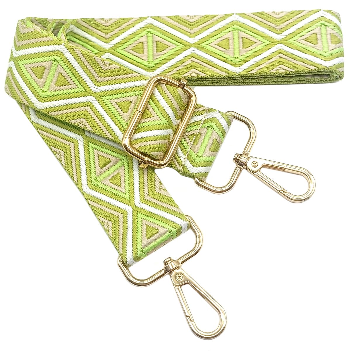 Keriocusi PU Lederriemen für Klein Tasche Beige, Verstellbar