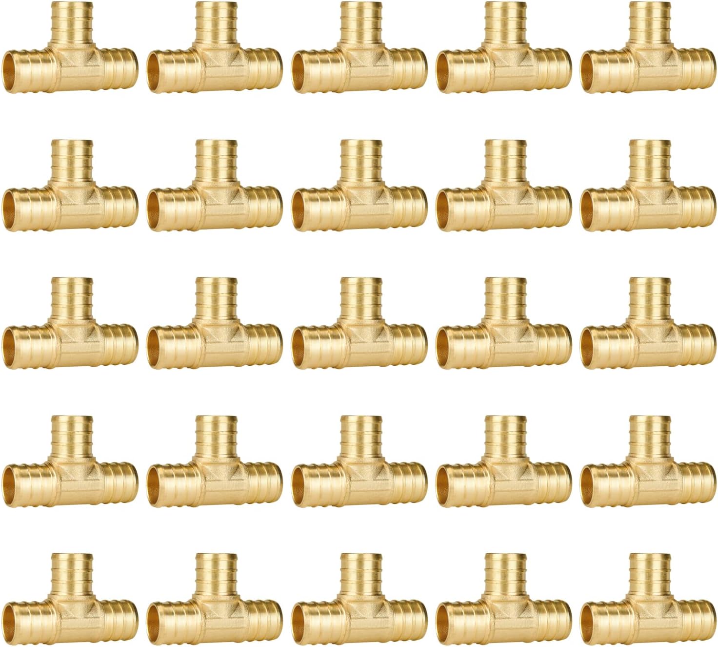 SUNGATOR Pex Fittings 3/4 Inch, 6Pack 3/4" Pex Plug End Cap, No Lead