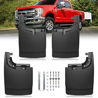 F250 Truck Mud Flaps - Front & Rear Set