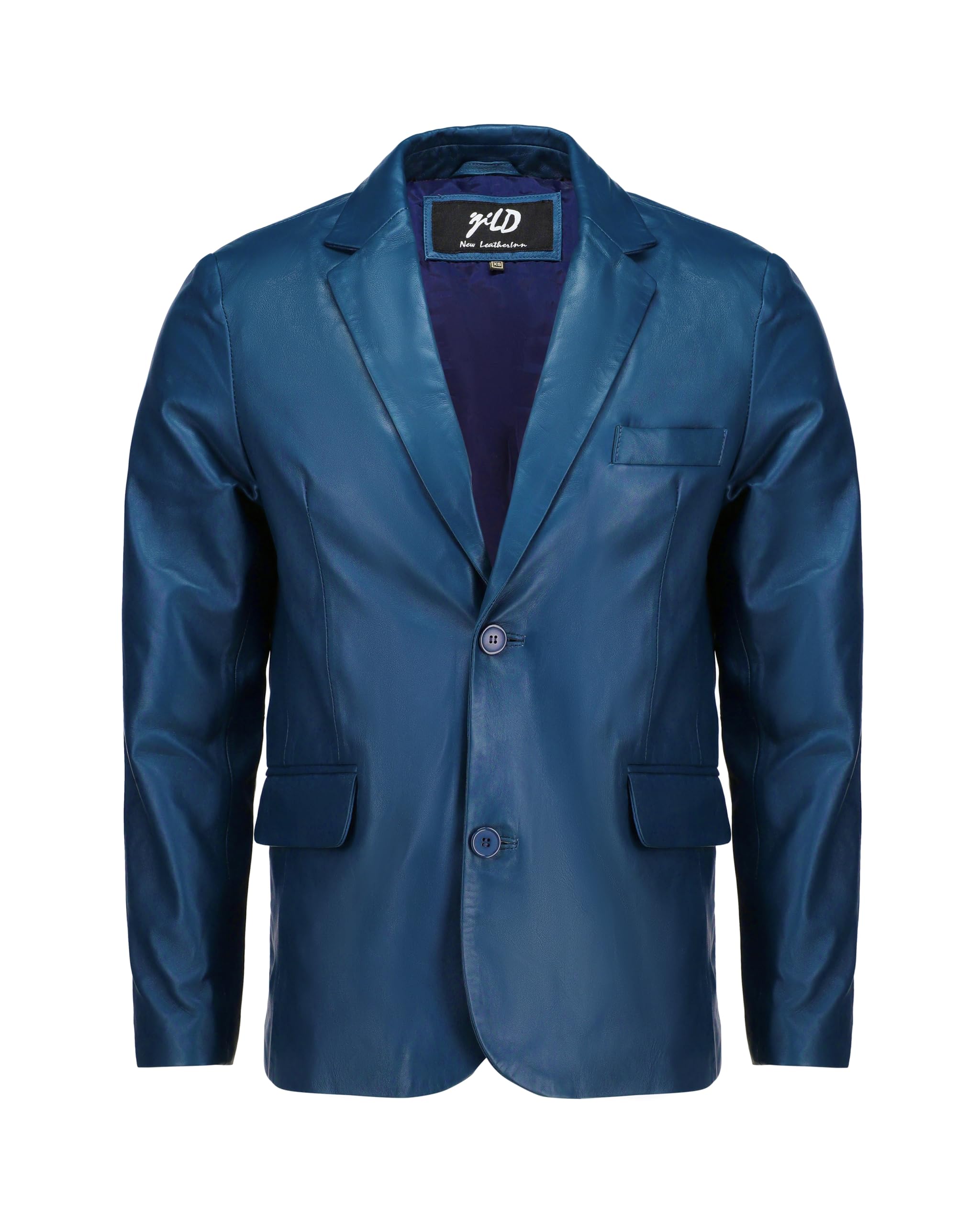 Jild Invisible Stitching Leather Blazer
