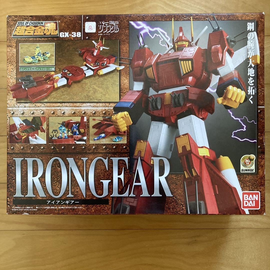 Amazon.co.jp: 超合金魂 GX38 アイアンギアー 「戦闘メカ ザブングル 