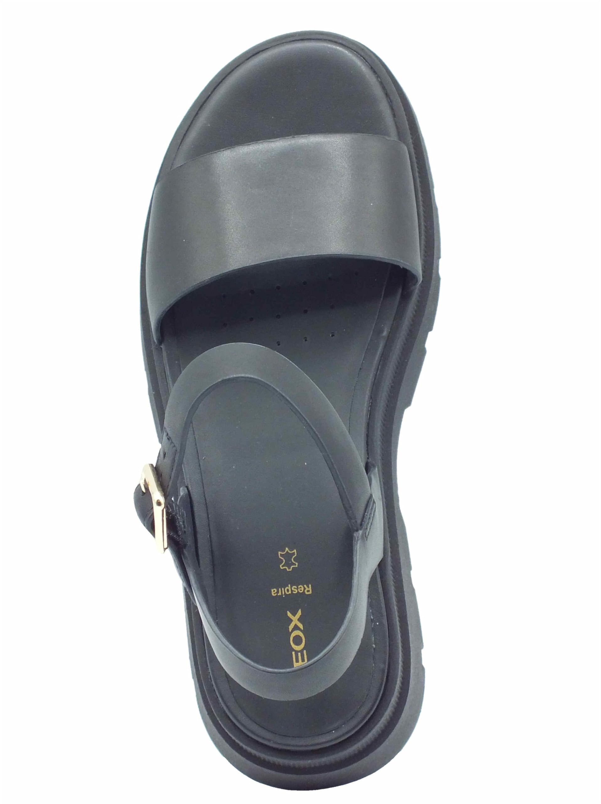 Geox D Adacter S D, Sandalia Plana Mujer