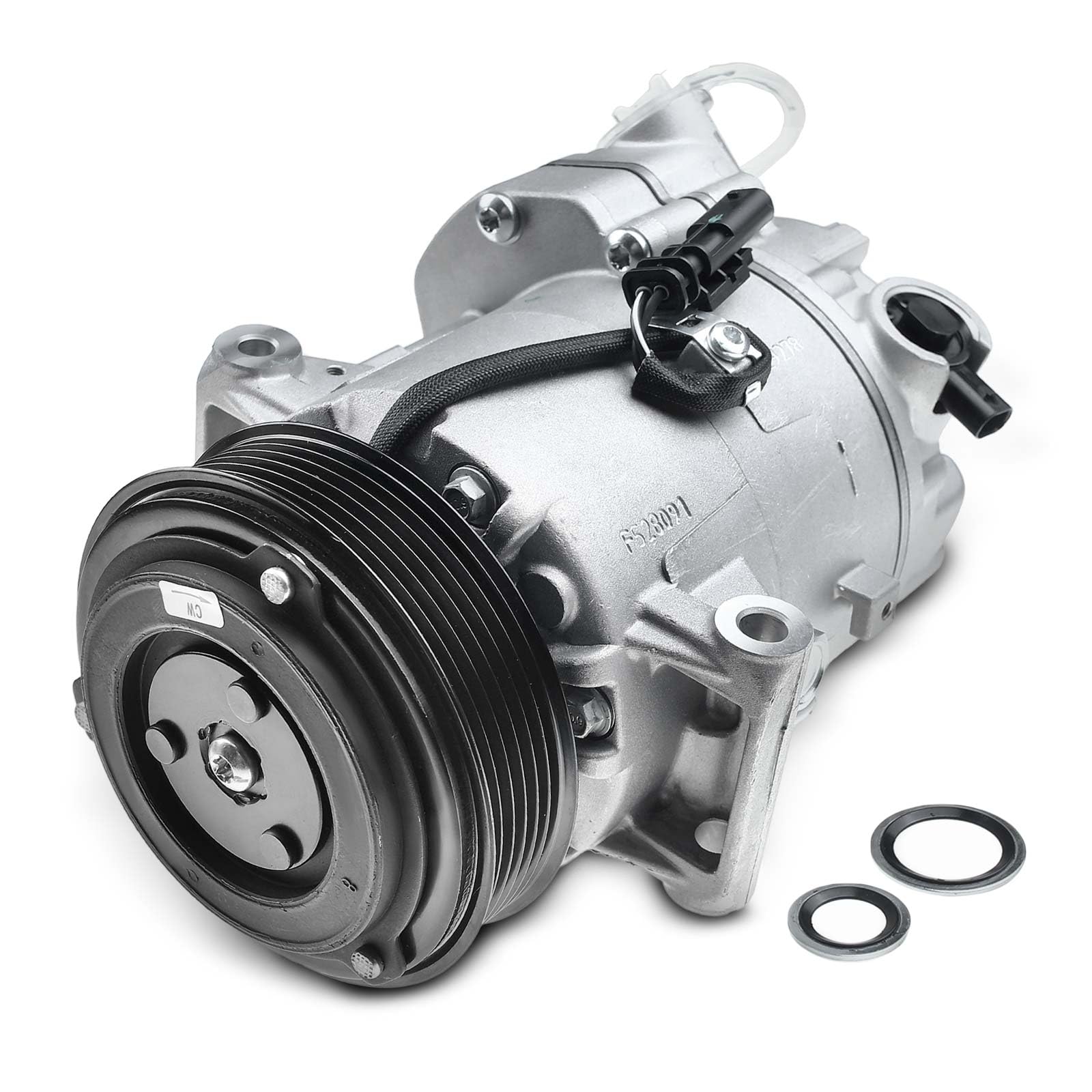 Frankberg Compressore dell'aria condizionata con frizione Compatibile con Astra J P10 Zafira Tourer C P12 Meriva B MPV S10 Zafira/Zafira Family B A05 13414018, compreso l'olio preconfezionato