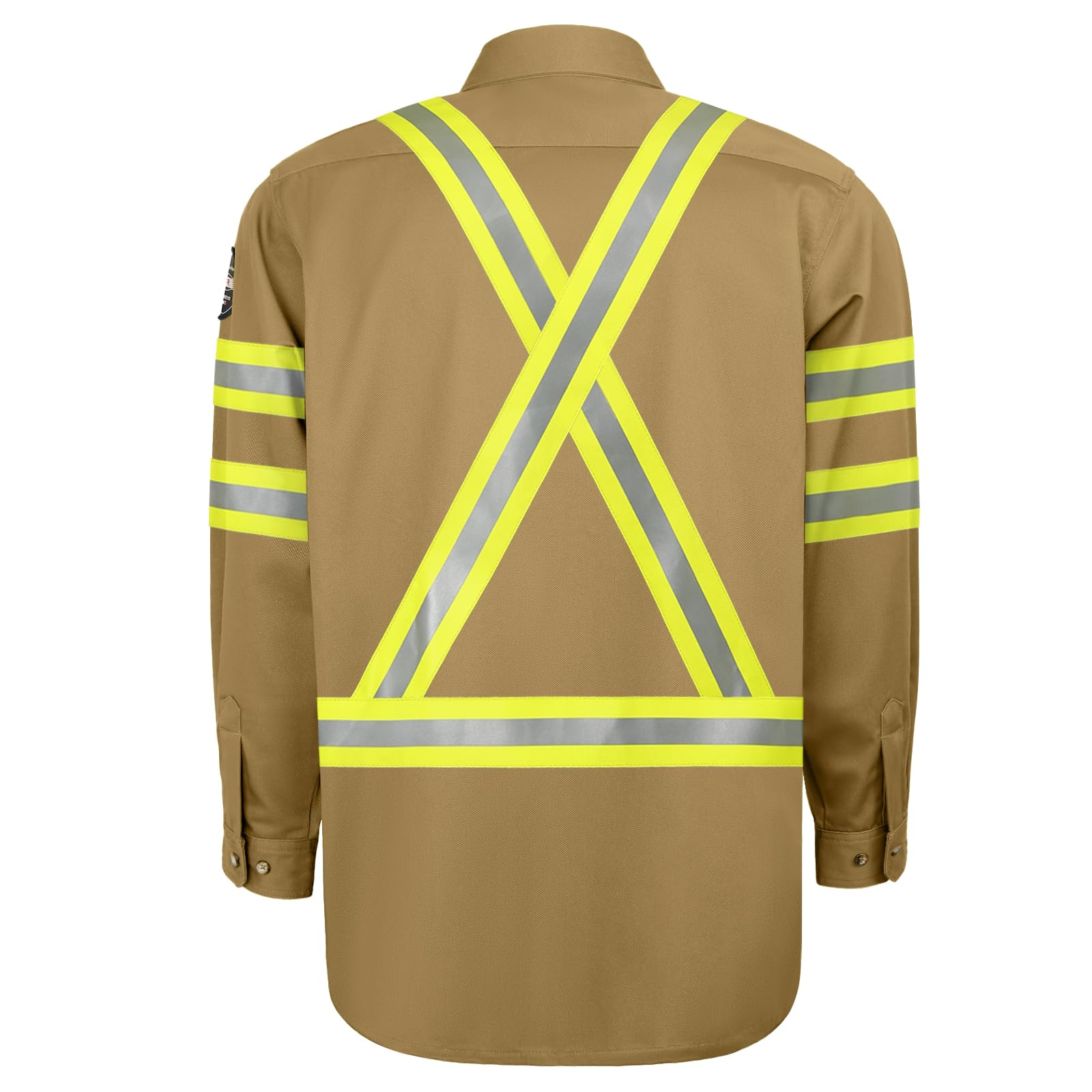 Safety Shirts For Men High Visibility Portwest Modaflame GO/RT