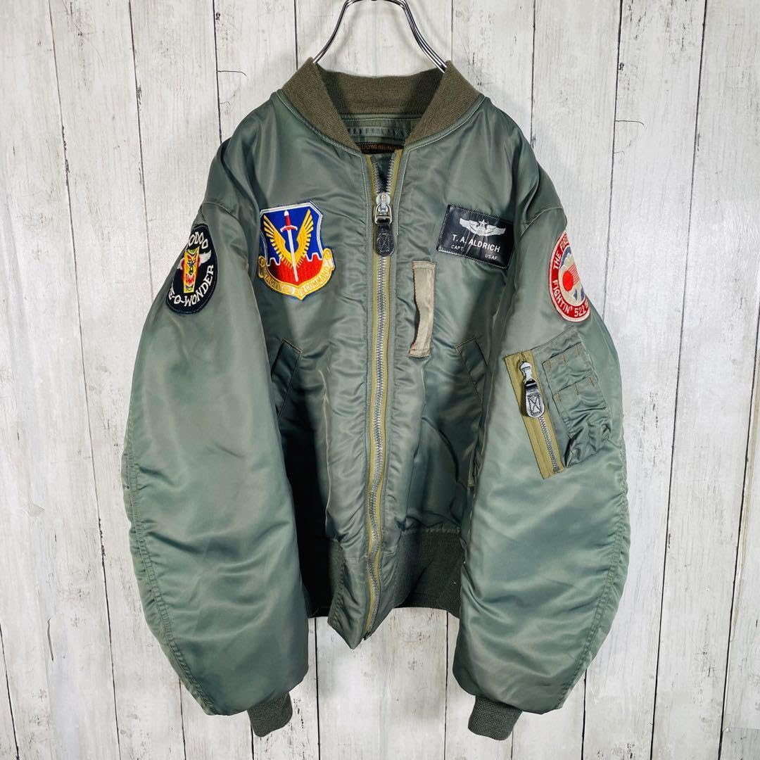 バズリクソンズMA-1フライトジャケットM品番/検索B-15Dビンテージ50s バズリクソンズMA-1フライトジャケットM品番/検索B-15D