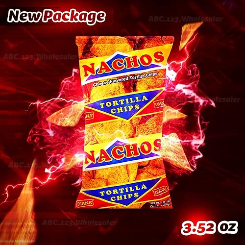 Miniatura 3 de Diana Nachos Snacks 3.52 onzas 3.53 oz - Chips de tortilla - Paquete de 18